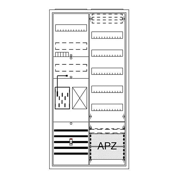 STRIEBEL & JOHN Komplettschrank APBKE-IA271Z1R1V5A2 BA27MB